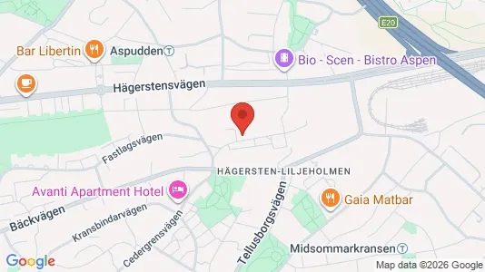 Apartments for rent i Stockholm South - kort over placeringen