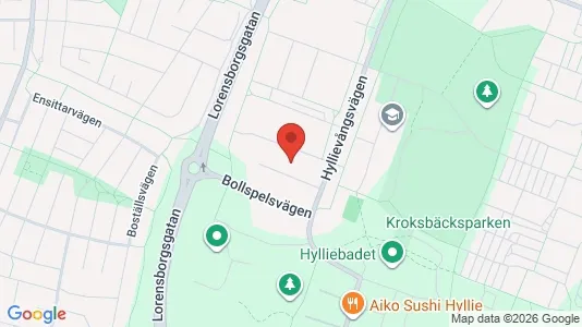 Apartments for rent i Hyllie - kort over placeringen