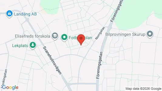 Apartments for rent i Skurup - kort over placeringen