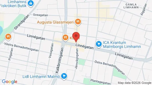 Apartments for rent i Limhamn/Bunkeflo - kort over placeringen
