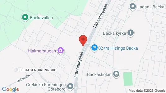 Apartments for rent i Norra hisingen - kort over placeringen
