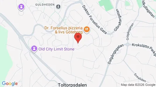 Apartments for rent i Gothenburg City Centre - kort over placeringen