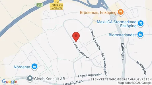 Apartments for rent i Enköping - kort over placeringen