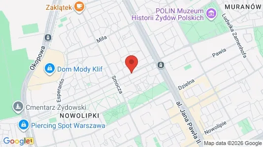 Rooms for rent i Warszawa Wola - kort over placeringen