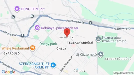 Apartments for rent i Budapest Kőbánya - kort over placeringen