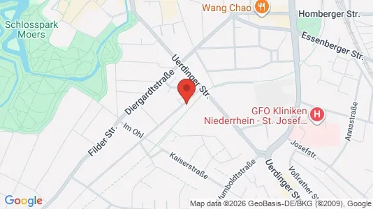 Apartments for rent i Wesel - kort over placeringen