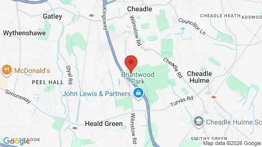 Apartments for rent i Cheadle - Cheshire - kort over placeringen