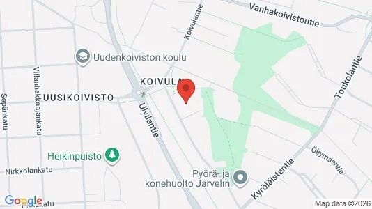 Apartments for rent i Pori - kort over placeringen
