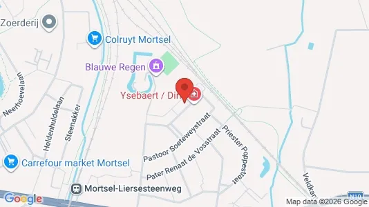 Apartments for rent i Mortsel - kort over placeringen