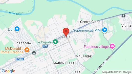 Houses for rent i Roma Municipio X – Ostia/Acilia - kort over placeringen