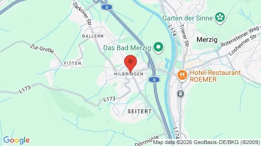 Apartments for rent i Merzig-Wadern - kort over placeringen