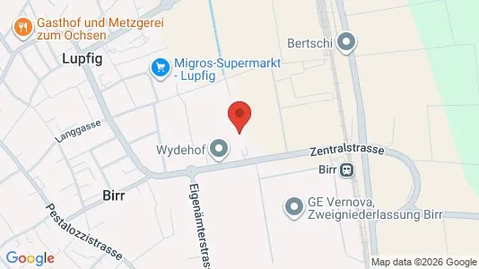 Apartments for rent i Brugg - kort over placeringen