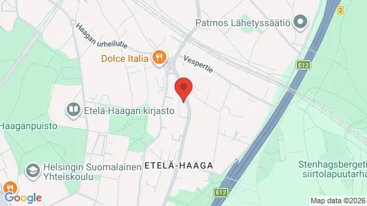 Rooms for rent i Helsinki Läntinen - kort over placeringen