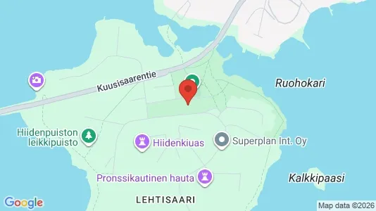 Rooms for rent i Helsinki Läntinen - kort over placeringen