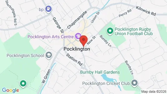Apartments for rent i York - North Yorkshire - kort over placeringen