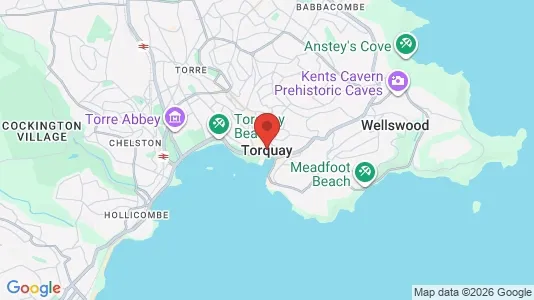 Apartments for rent i Torquay - Devon - kort over placeringen
