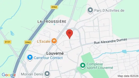 Apartments for rent i Laval - kort over placeringen