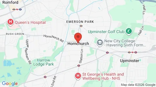 Apartments for rent i Hornchurch - Essex - kort over placeringen