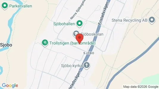 Apartments for rent i Borås - kort over placeringen