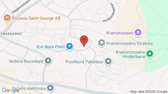 Apartments for rent i Borås - kort over placeringen