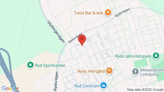 Apartments for rent i Linköping - kort over placeringen