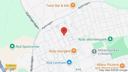 Apartments for rent i Linköping - kort over placeringen