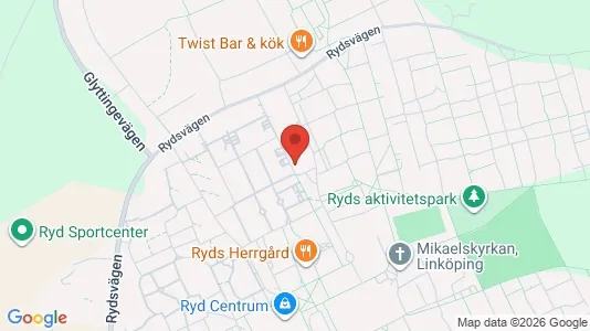 Apartments for rent i Linköping - kort over placeringen