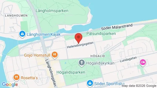 Apartments for rent i Södermalm - kort over placeringen