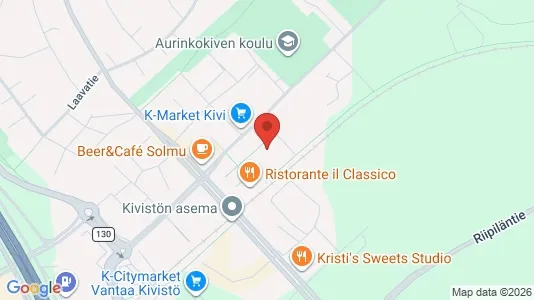 Apartments for rent i Vantaa - kort over placeringen