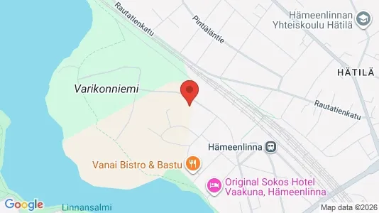 Apartments for rent i Hämeenlinna - kort over placeringen