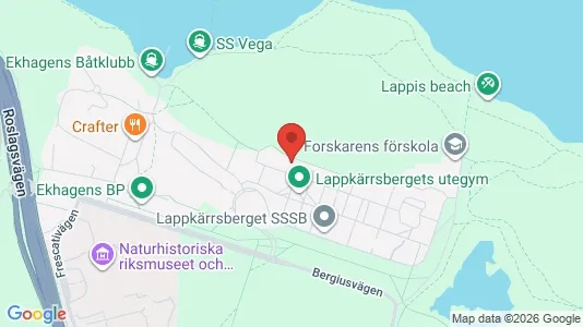 Rooms for rent i Östermalm - kort over placeringen