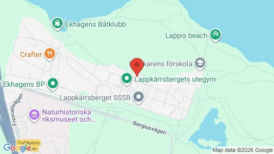 Rooms for rent i Östermalm - kort over placeringen