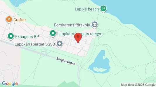 Rooms for rent i Östermalm - kort over placeringen