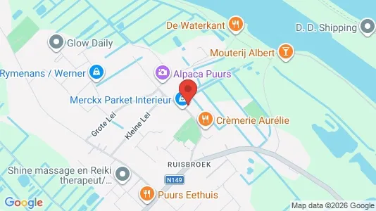 Apartments for rent i Puurs-Sint-Amands - kort over placeringen