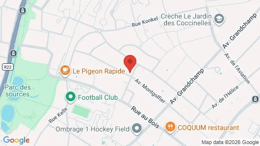 Apartments for rent i Brussels Sint-Pieters-Woluwe - kort over placeringen