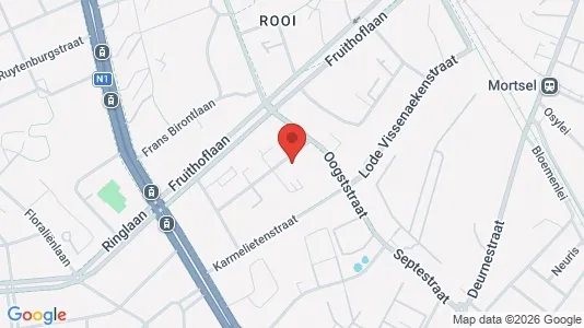 Apartments for rent i Antwerp Berchem - kort over placeringen
