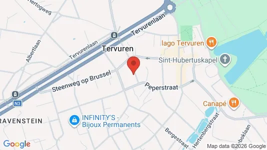 Apartments for rent i Tervuren - kort over placeringen