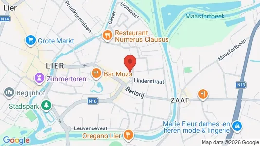 Apartments for rent i Lier - kort over placeringen