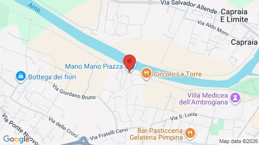 Apartments for rent i Montelupo Fiorentino - kort over placeringen