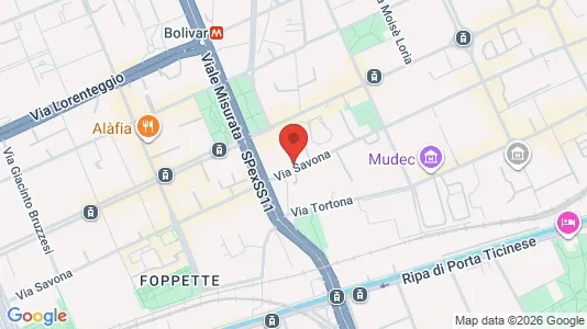 Rooms for rent i Milano Zona 6 - Barona, Lorenteggio - kort over placeringen