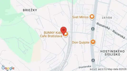 Rooms for rent i Bratislava Staré Mesto - kort over placeringen