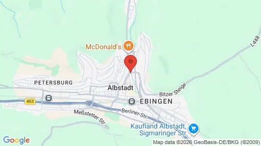 Apartments for rent i Zollernalbkreis - kort over placeringen