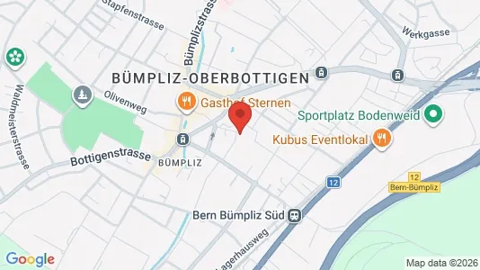 Apartments for rent i Bern-Mittelland - kort over placeringen