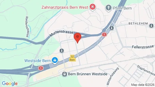 Apartments for rent i Bern-Mittelland - kort over placeringen