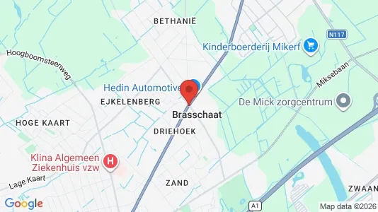 Apartments for rent i Brasschaat - kort over placeringen