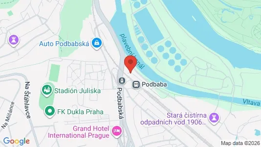 Apartments for rent i Praha 6 - kort over placeringen