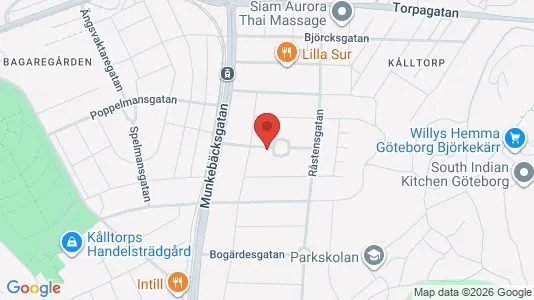 Apartments for rent i Örgryte-Härlanda - kort over placeringen