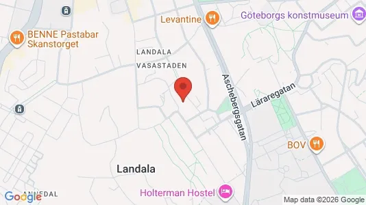 Apartments for rent i Gothenburg City Centre - kort over placeringen
