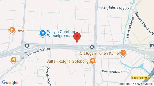 Apartments for rent i Lundby - kort over placeringen