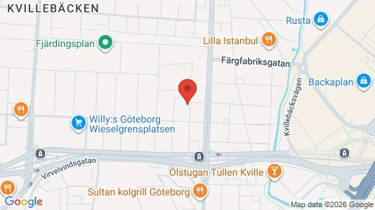 Apartments for rent i Lundby - kort over placeringen